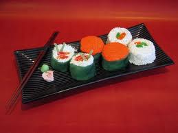 sushi cupcakes